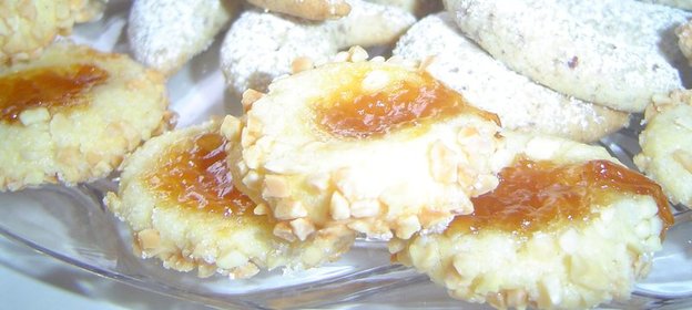 Рождественское печенье Ореховые шарики