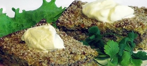 Пшенично-мясная запеканка