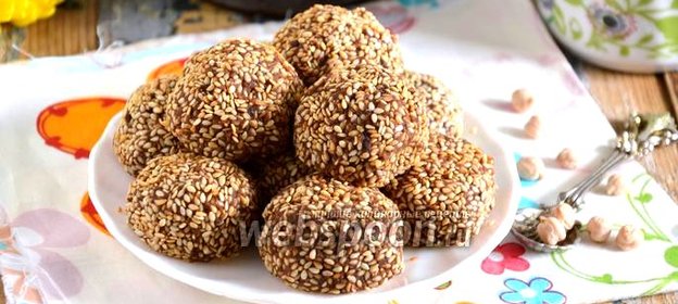 Конфеты из нута