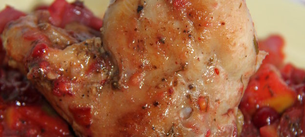 Курица с соусом Шатни