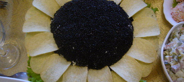 Салат Подсолнух