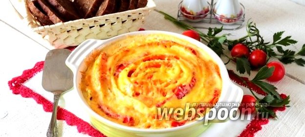 Овощная запеканка из цукини