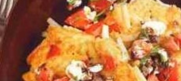 Салат со шпинатом и беконом