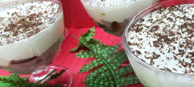 Клубнично-кофейное желе