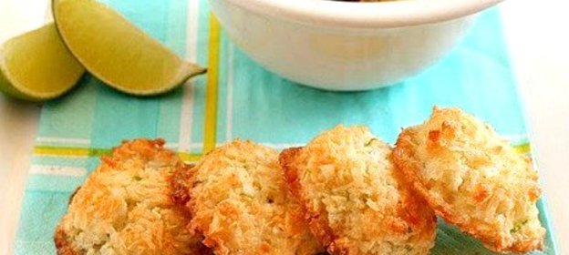 Кокосовое печенье с бананом