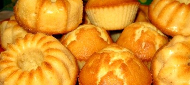 Кексики в силиконовых формах