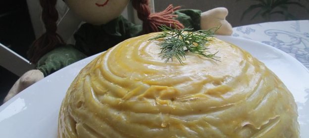 Купол из макарон