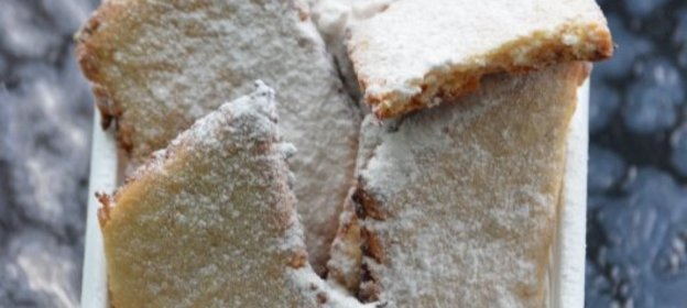 Постное лимонное печенье