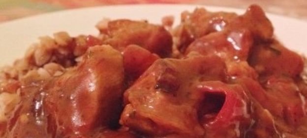 Гуляш из свинины