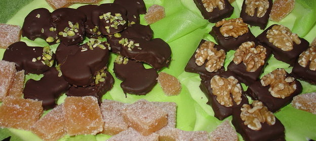 Quittenbrot (айвовый хлеб) и пралины