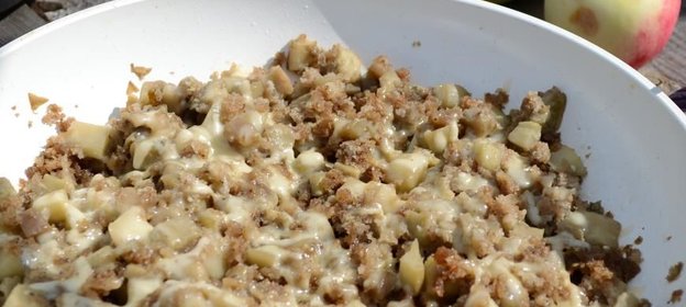 Баклажаны с хлебной крошкой