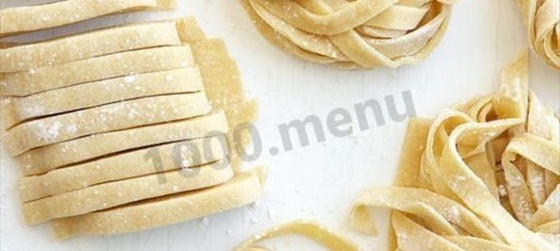 Паста для макарон своими руками