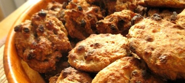 Овсяное печенье без масла