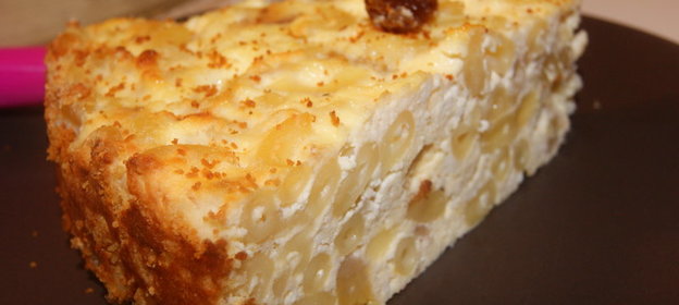 Сладкая запеканка с пастой