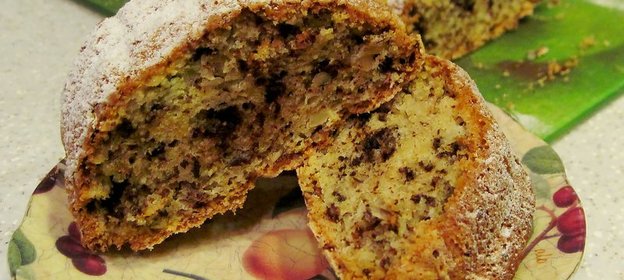 Кекс из кукурузной муки на белках