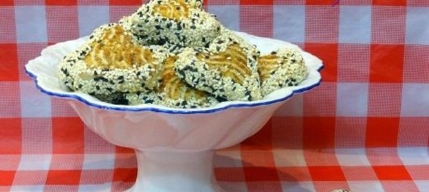 Печенье Нежное из кунжутной муки