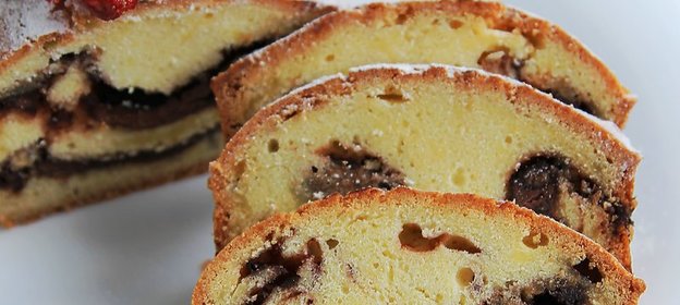 Кекс с пастой Nutella