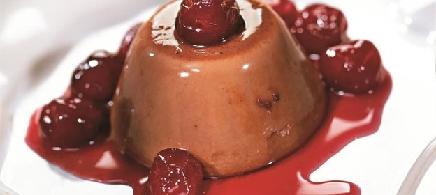 Шоколадная панакотта