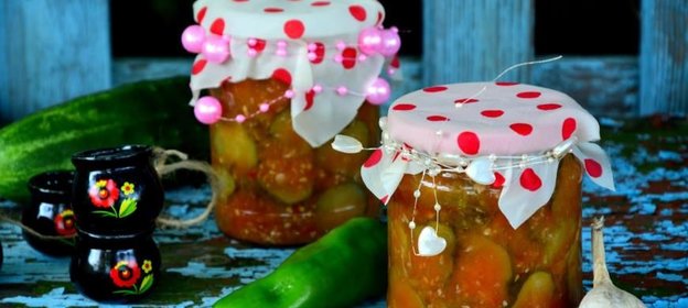 Салат с огурчиками Аппетитный