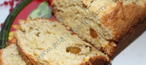 Кекс с творогом