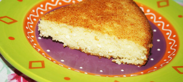 Простая, но очень вкусная творожная запеканка