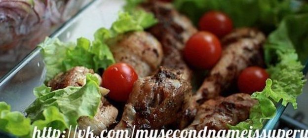 Запеченные куриные ножки
