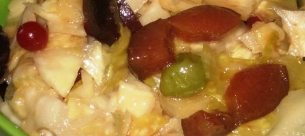 Цыплята, тушеные в сметане с красным перцем