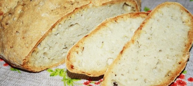 Домашний хлеб с картофелем и кабачком