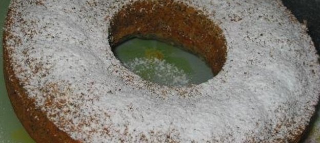 кекс с маком ,орехами и изюмом