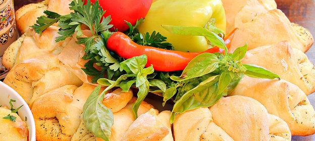 Хлеб Центр стола