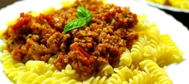 Паста с фаршем