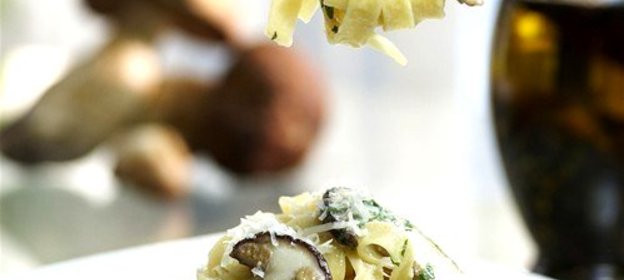 Паста с грибами