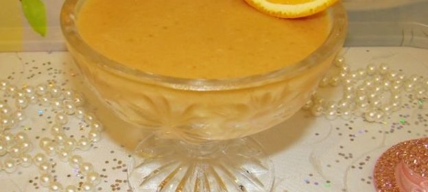 Десерт из персика