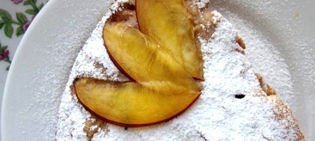 Персиковая запеканка