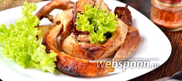 «Мясная лапша» запечённая в апельсиновом соке