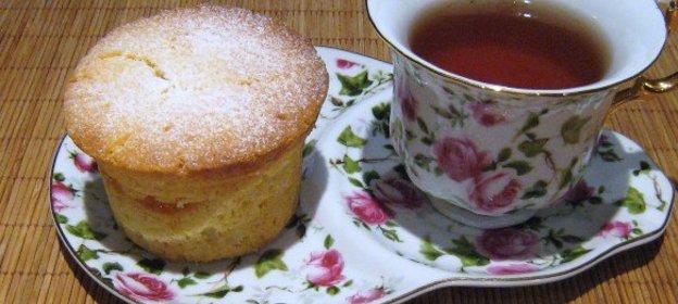 Кекс с мандаринами