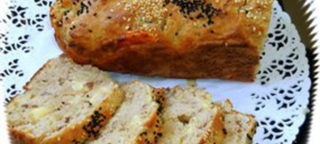 Сырно-ореховый хлеб