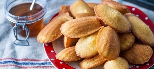 Медово-имбирное печенье Мадлен