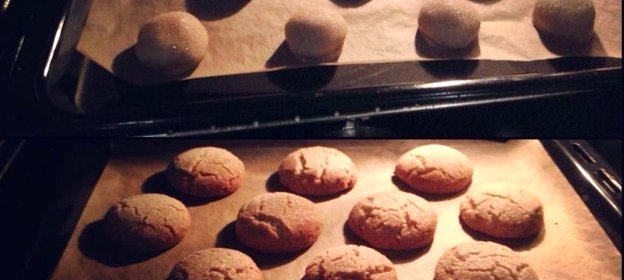 Хрустящее имбирное печенье