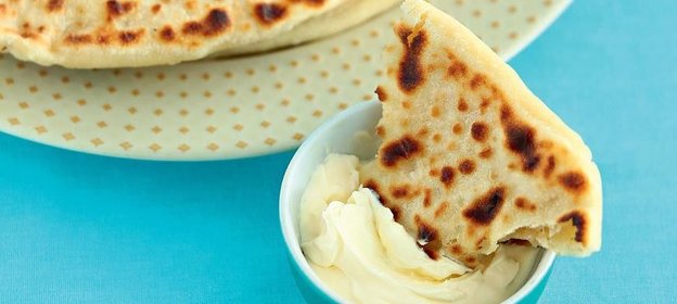 Лепешки с фасолью