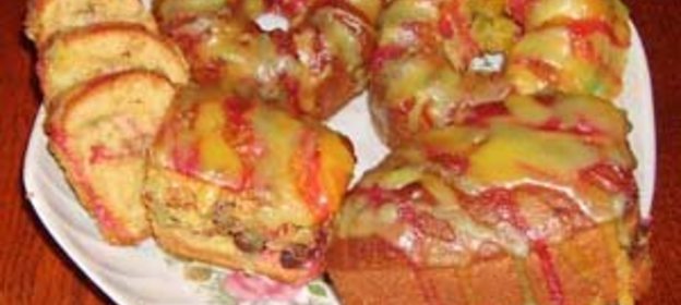 Кексы Радужные