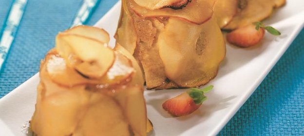 Яблочные кексы