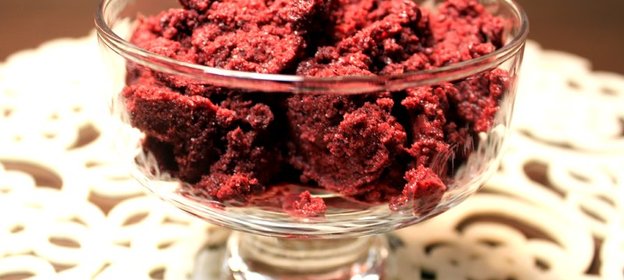 Черничный сорбет