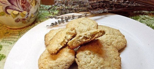 Простое овсяное печенье