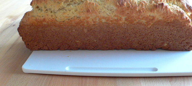 Творожный хлеб (без дрожжей)