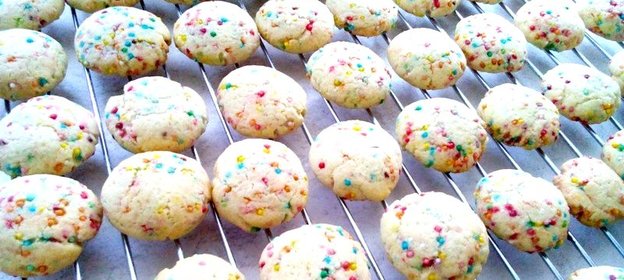 Радужное печенье