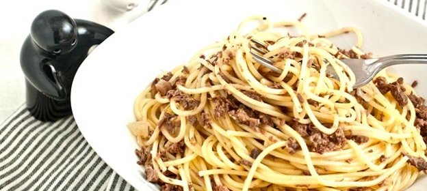 Макароны по-флотски с тушенкой