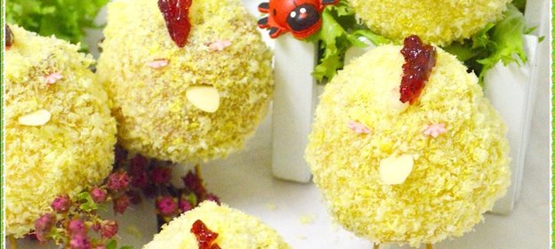 Пасхальные кексы Цыплята