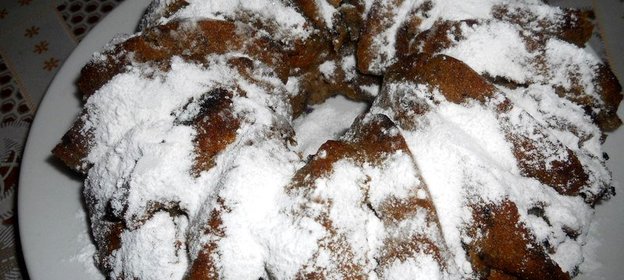 Кекс из черствого хлеба