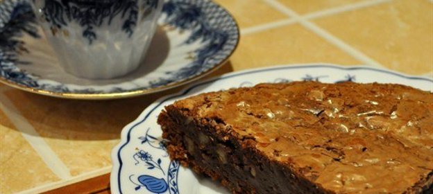 Влажный шоколадный пирог с оливковым маслом